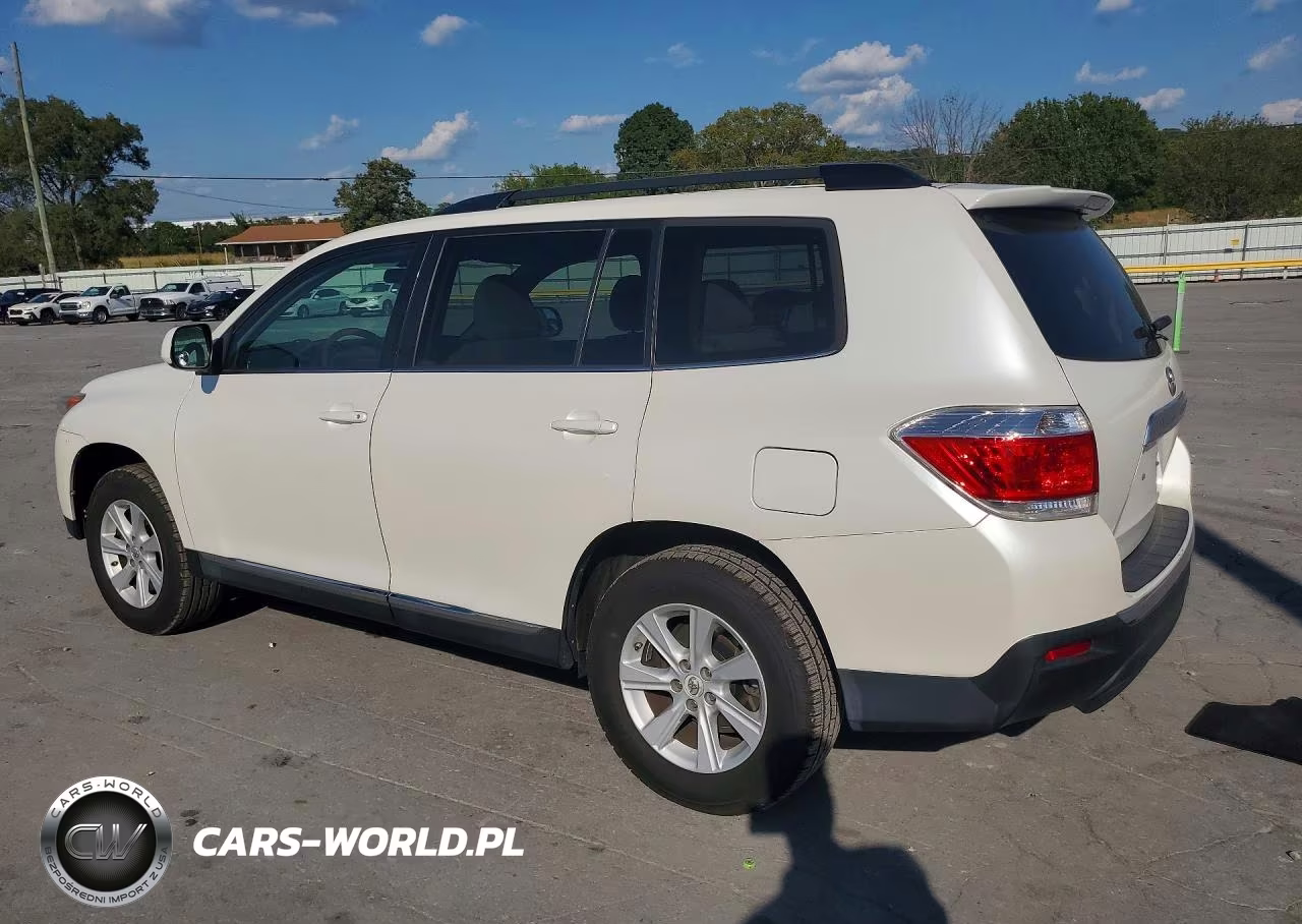 2012 Toyota Highlander Base VIN:5TDZA3EH4CS030575 - 2