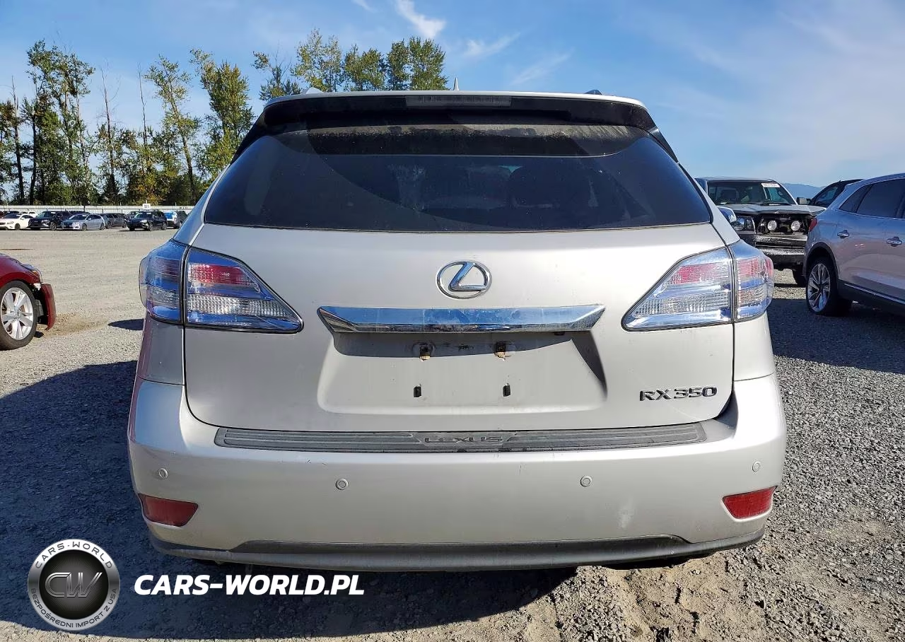 2012 Lexus Rx 350 VIN:2T2BK1BA3CC121934 - 6