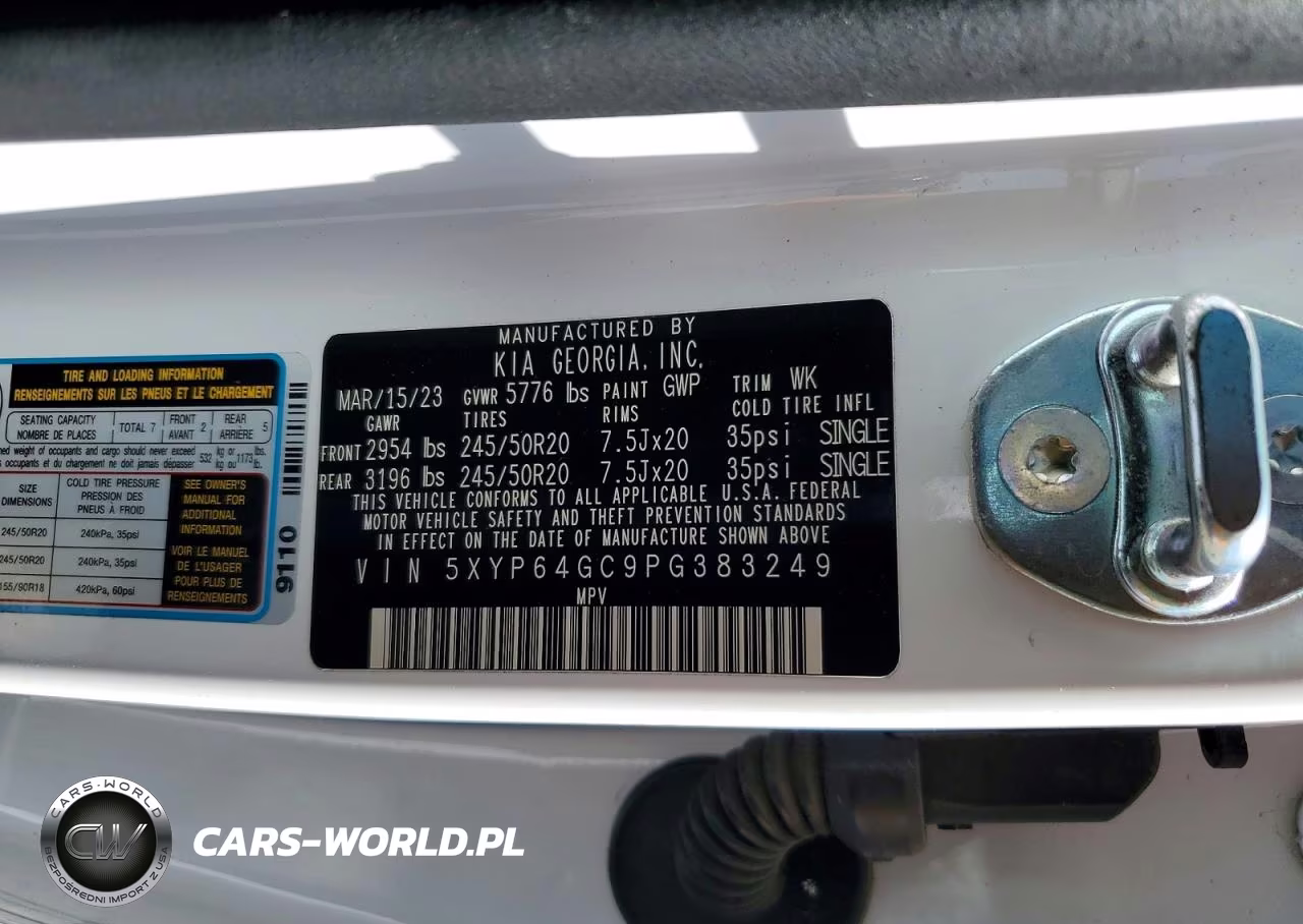2023 Kia Telluride S VIN:5XYP64GC9PG383249 - 13