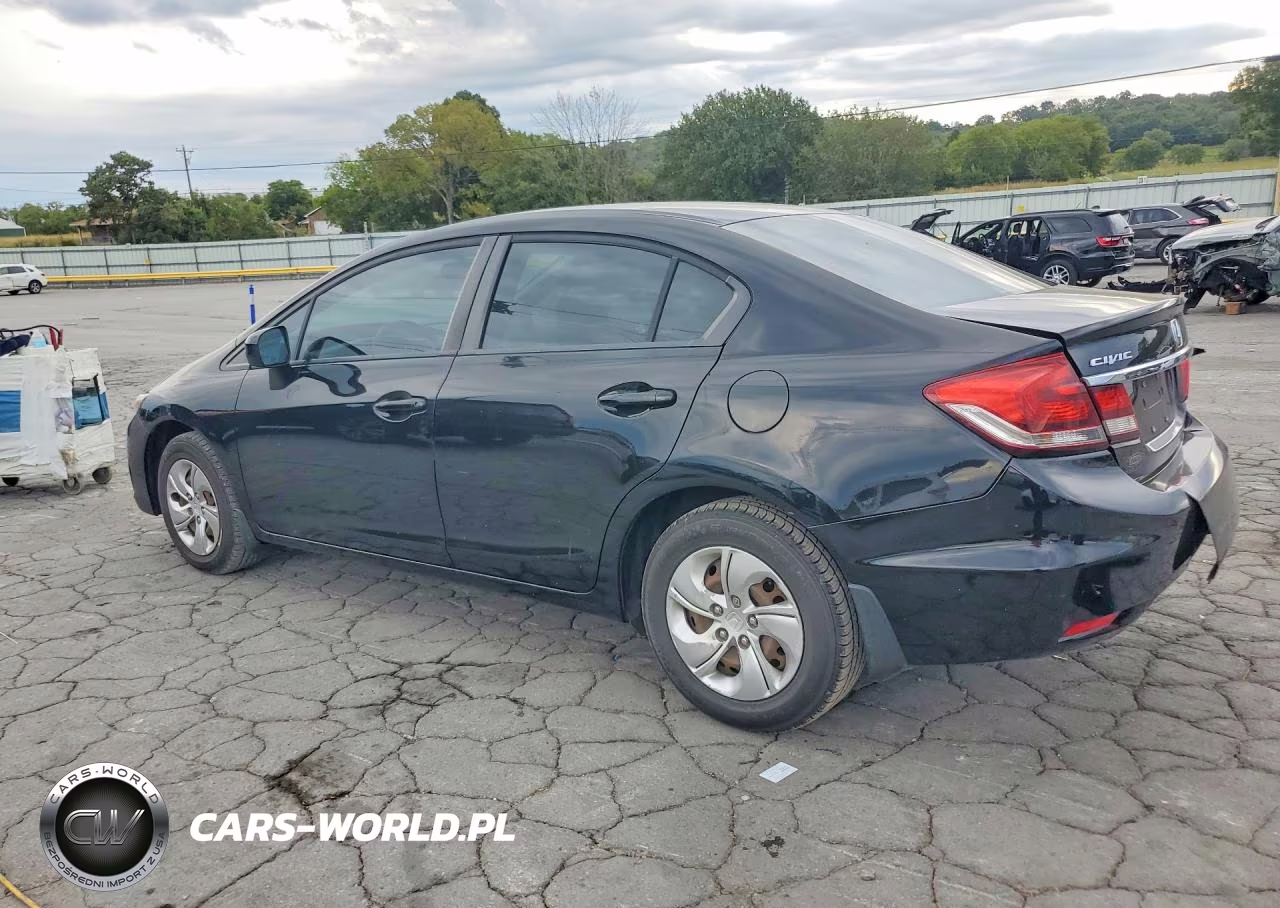 2014 Honda Civic Lx VIN:19XFB2F55EE038454 - 2