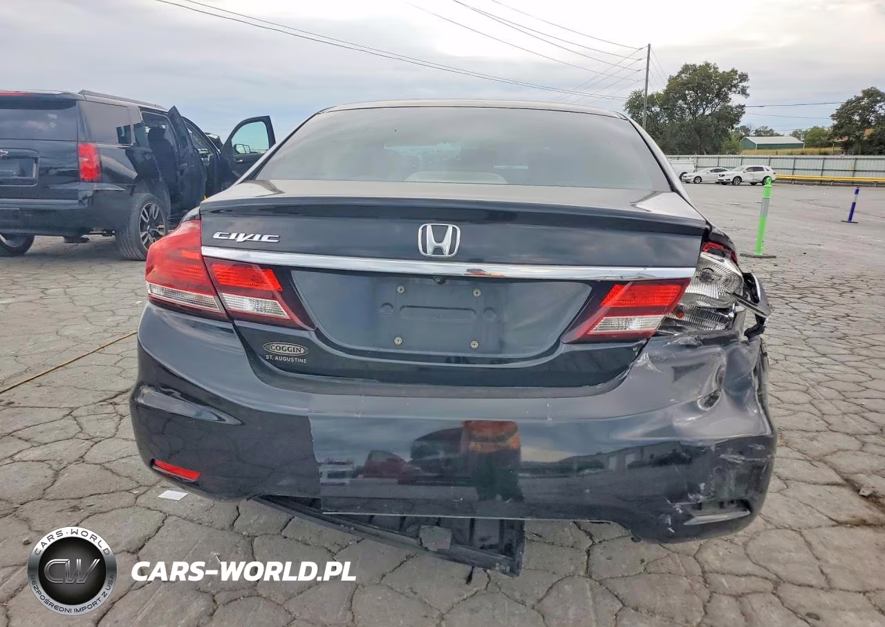 2014 Honda Civic Lx VIN:19XFB2F55EE038454 - 6