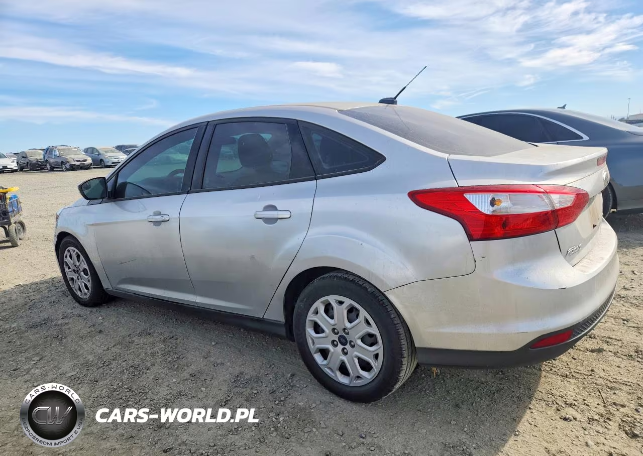 2012 Ford Focus Se VIN:1FAHP3F21CL362792 - 2