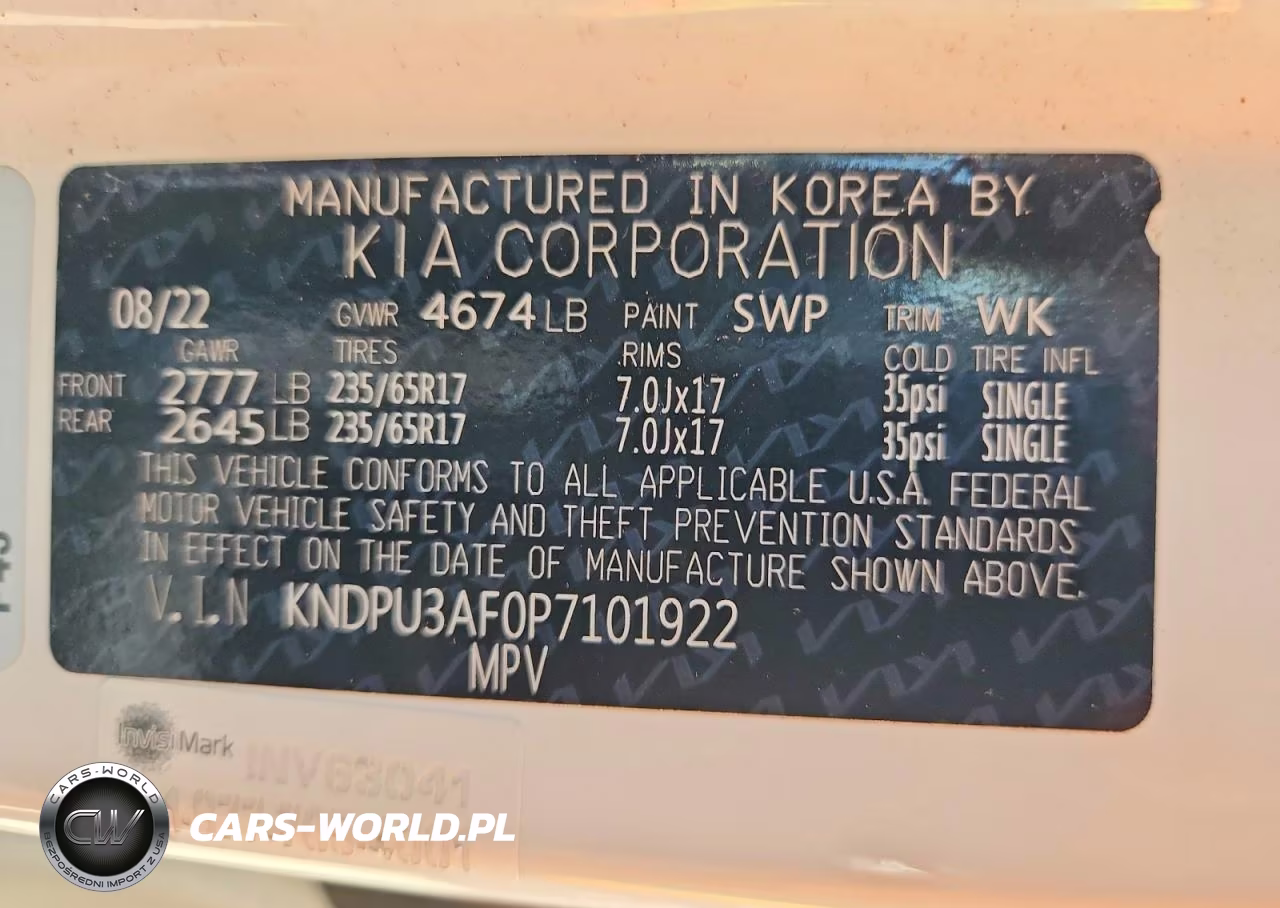 2023 Kia Sportage Lx VIN:KNDPU3AF0P7101922 - 12
