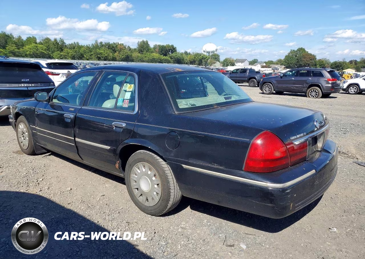 2003 Mercury Grand Marquis Gs VIN:2MEFM74W33X657191 - 2
