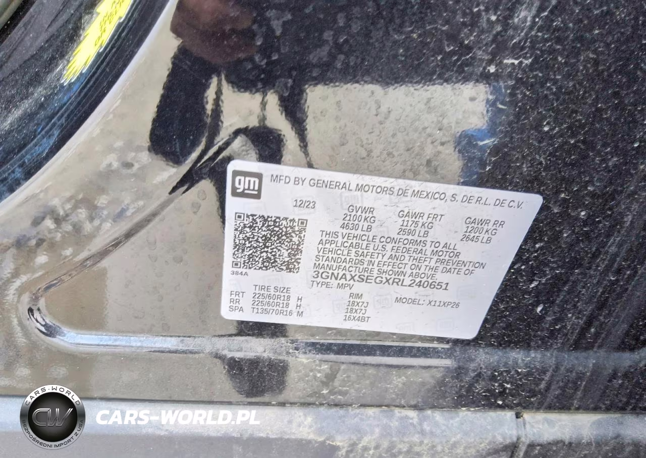2024 Chevrolet Equinox Ls VIN:3GNAXSEGXRL240651 - 13