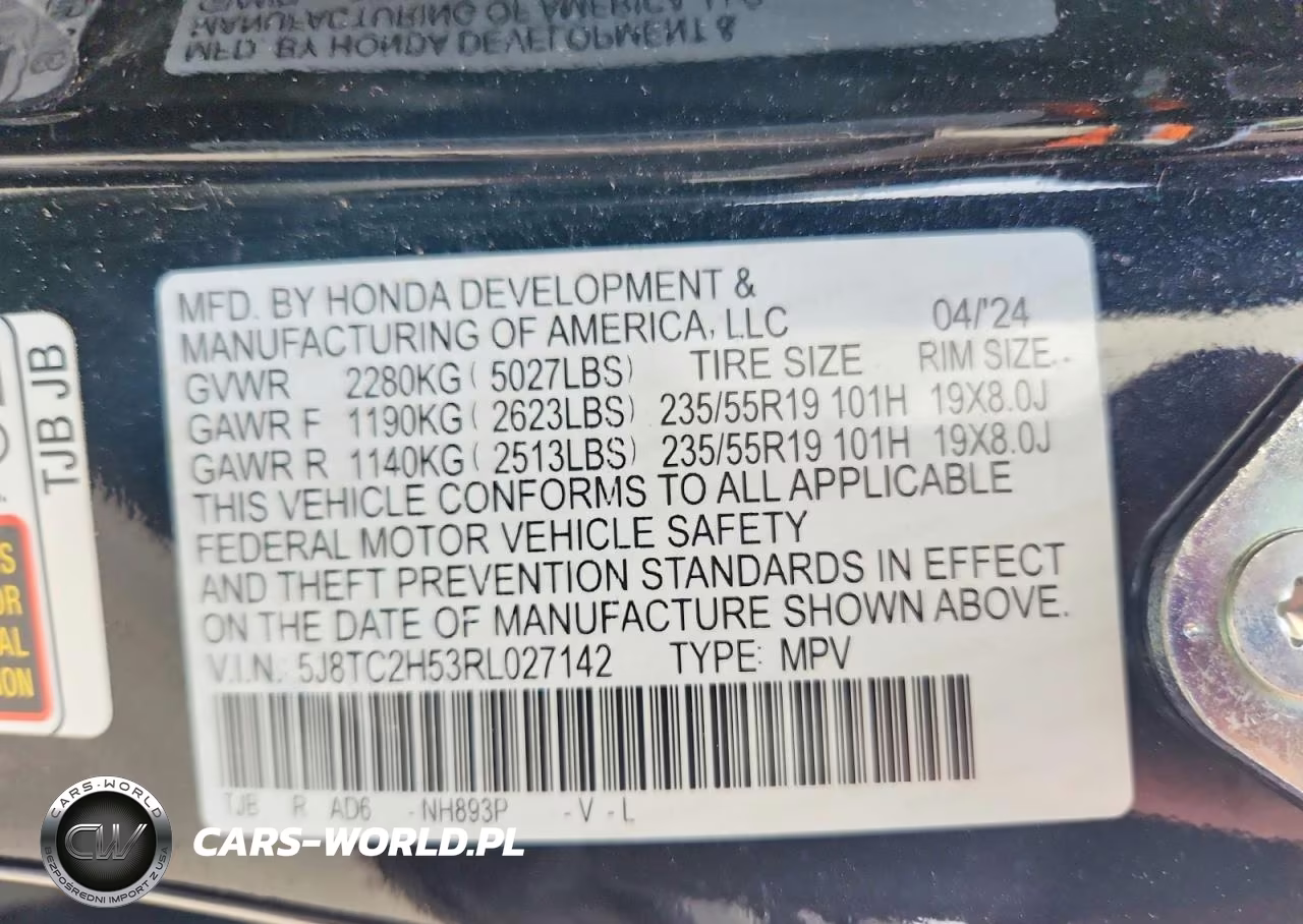 2024 Acura Rdx Technology VIN:5J8TC2H53RL027142 - 13
