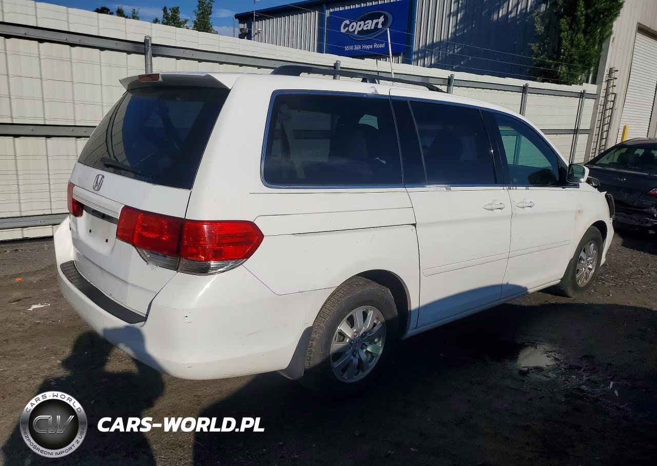 2008 Honda Odyssey Ex VIN:5FNRL38468B092834 - 3