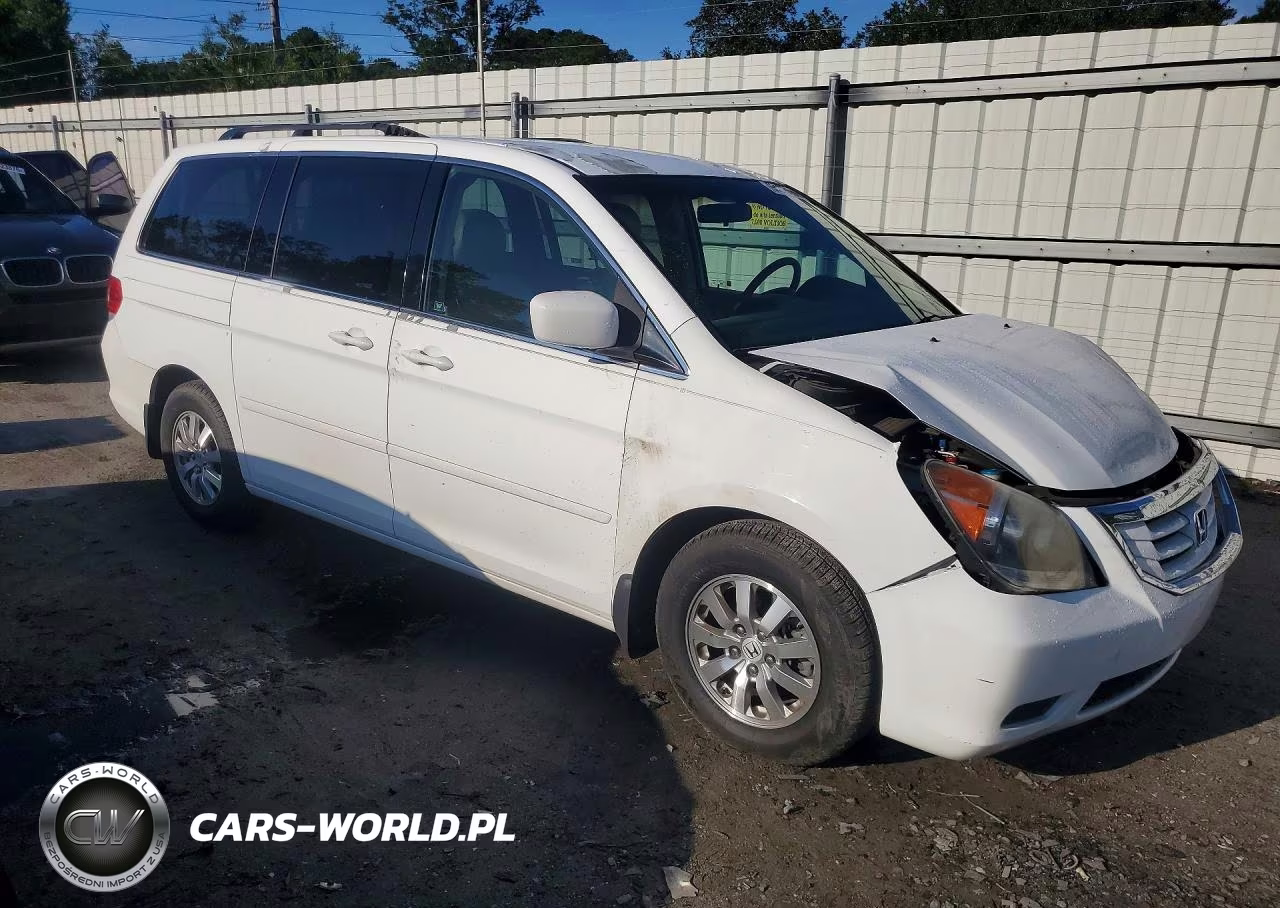2008 Honda Odyssey Ex VIN:5FNRL38468B092834 - 4