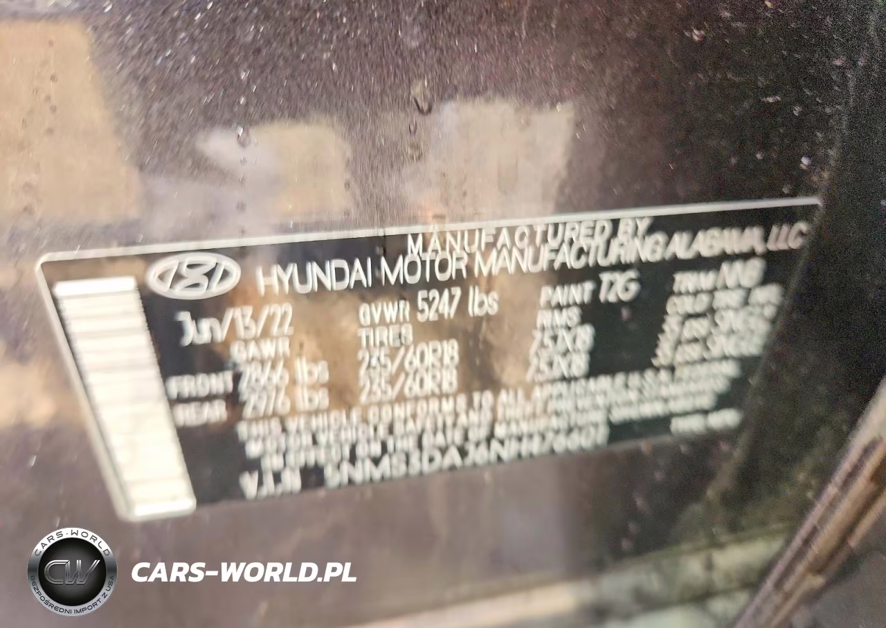 2022 Hyundai Santa Fe Sel VIN:5NMS3DAJ6NH476601 - 13