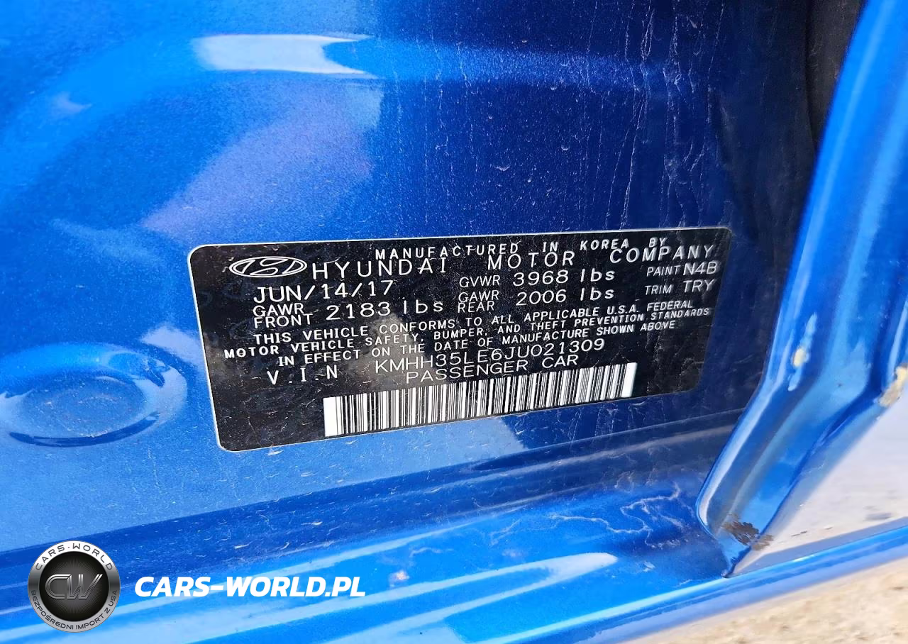 2018 Hyundai Elantra Gt Base VIN:KMHH35LE6JU021309 - 13