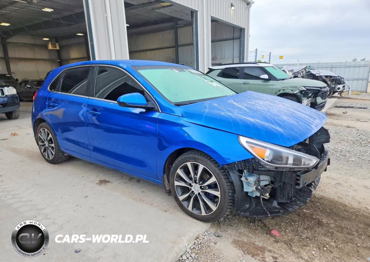 2018 Hyundai Elantra Gt Base VIN:KMHH35LE6JU021309 - 4