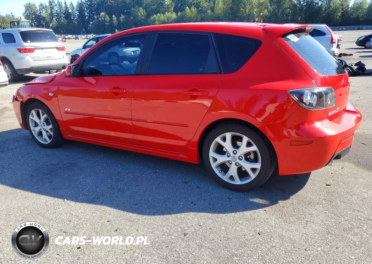 2008 Mazda 3 Hatchback VIN:JM1BK343281868368 - 2