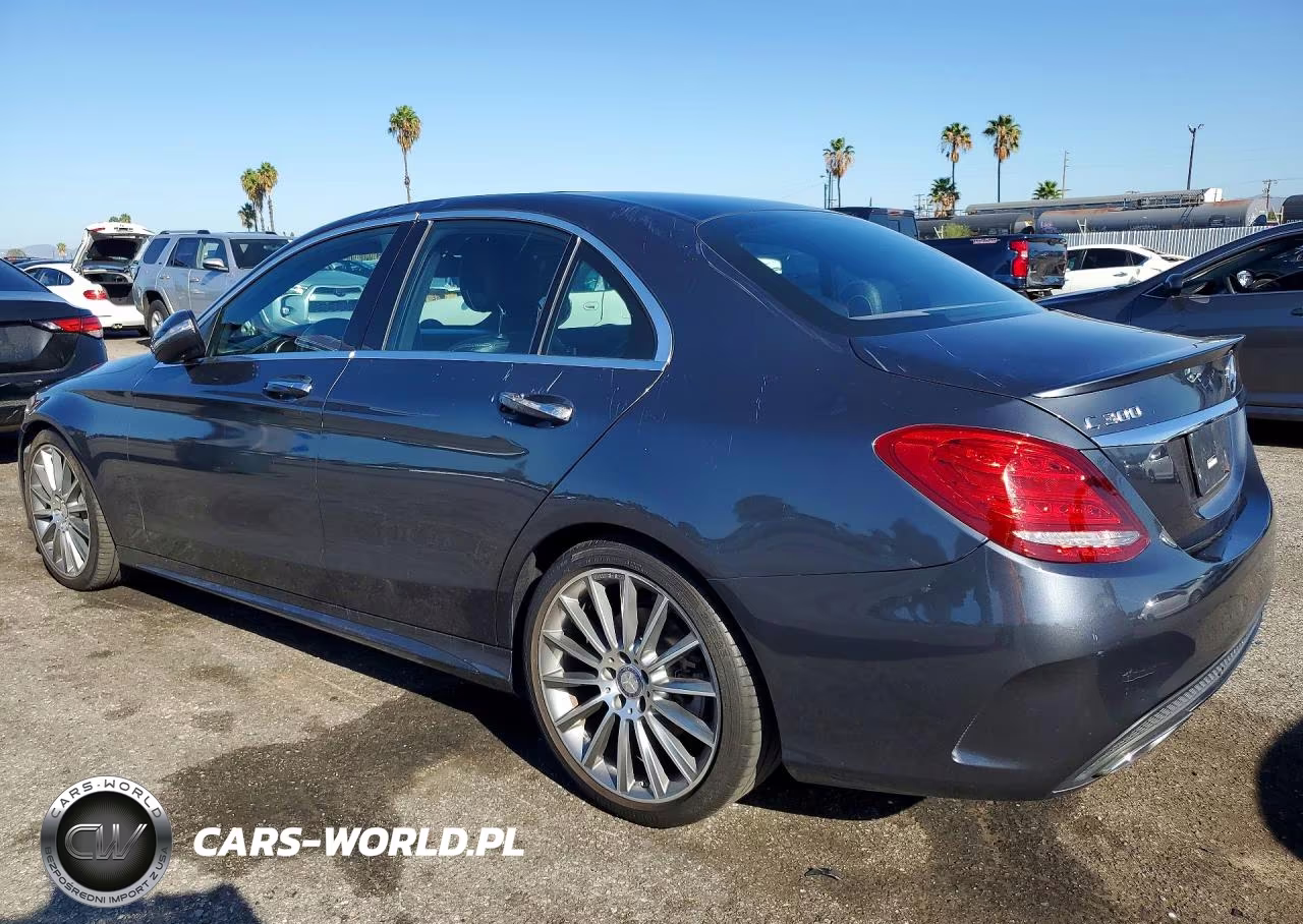 2015 Mercedes-Benz C 300 VIN:55SWF4JB9FU086286 - 2