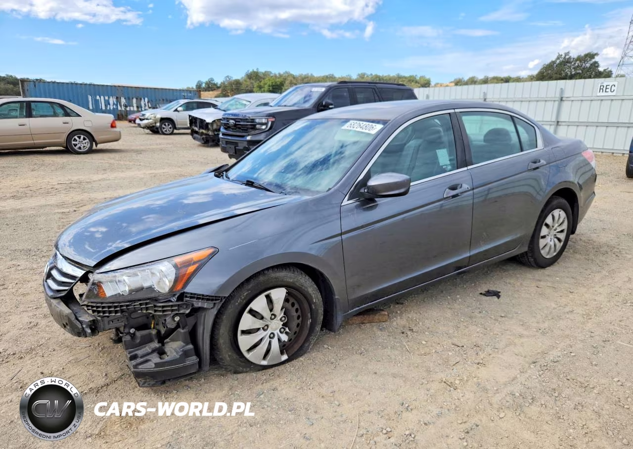 2012 Honda Accord Lx VIN:1HGCP2F38CA237972 - 1