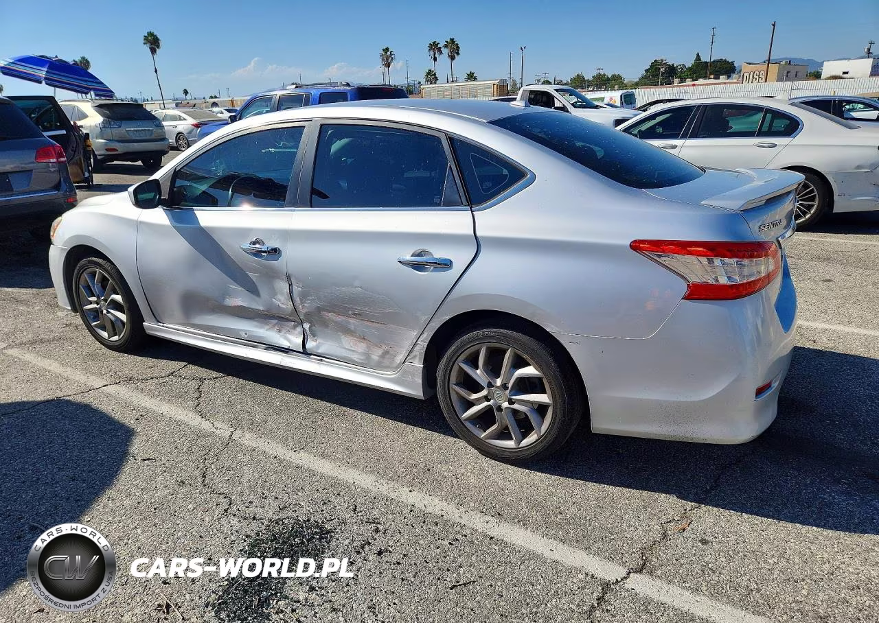 2013 Nissan Sentra S VIN:3N1AB7AP1DL611184 - 2