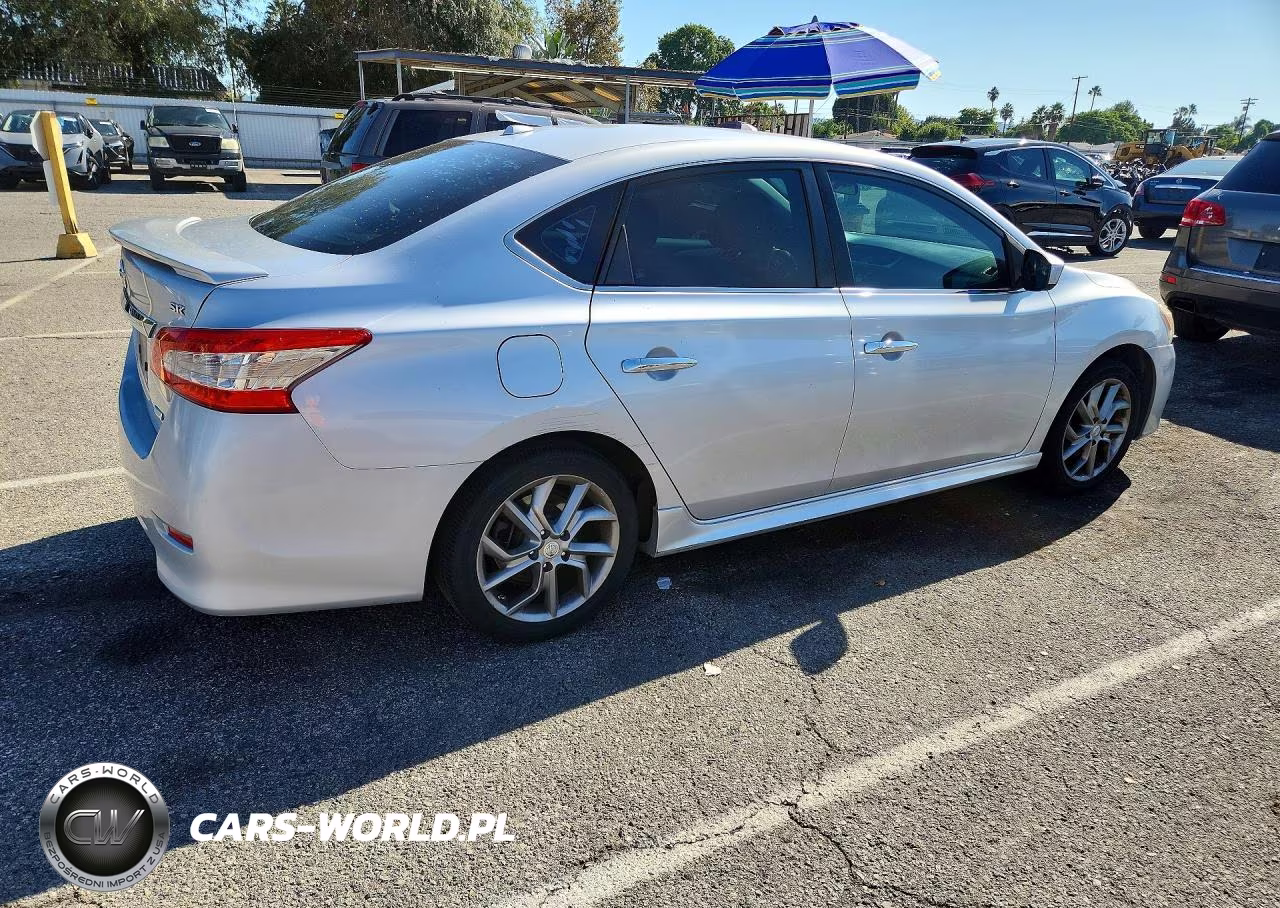 2013 Nissan Sentra S VIN:3N1AB7AP1DL611184 - 3
