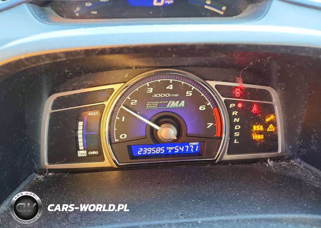 2010 Honda Civic Hybrid VIN:JHMFA3F26AS007265 - 9