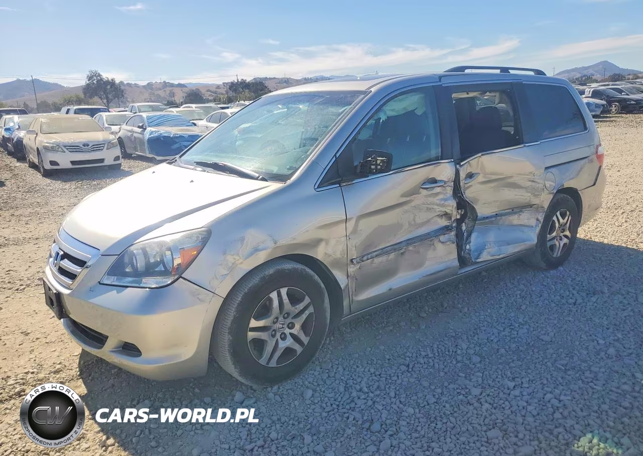 2007 Honda Odyssey Exl VIN:5FNRL38637B459575 - 1