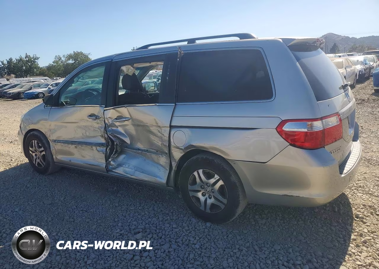 2007 Honda Odyssey Exl VIN:5FNRL38637B459575 - 2