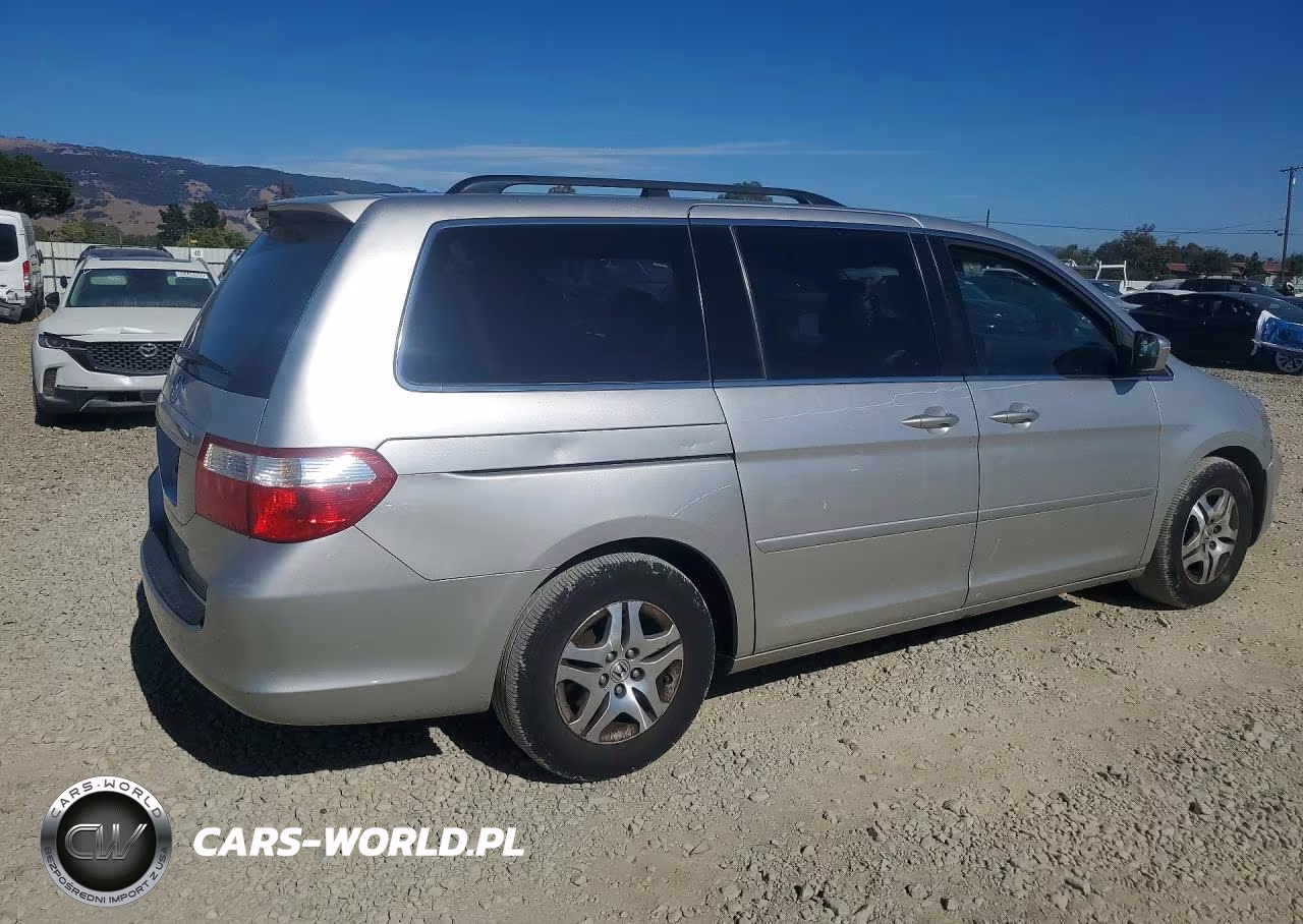 2007 Honda Odyssey Exl VIN:5FNRL38637B459575 - 3
