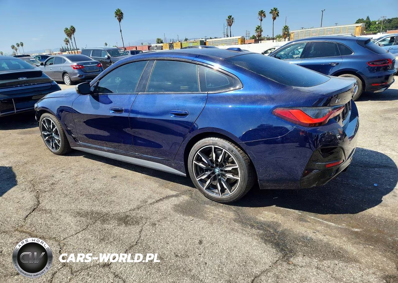 2022 BMW I4 M50 VIN:WBY33AW02NFM62368 - 2
