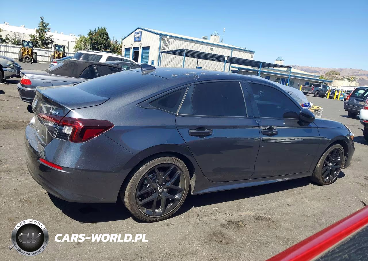 2025 Honda Civic Sport VIN:2HGFE4F86SH355397 - 3