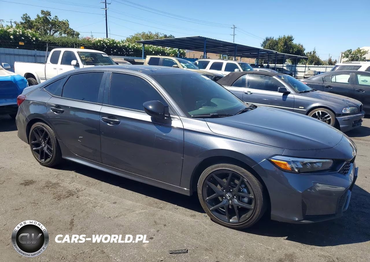 2025 Honda Civic Sport VIN:2HGFE4F86SH355397 - 4