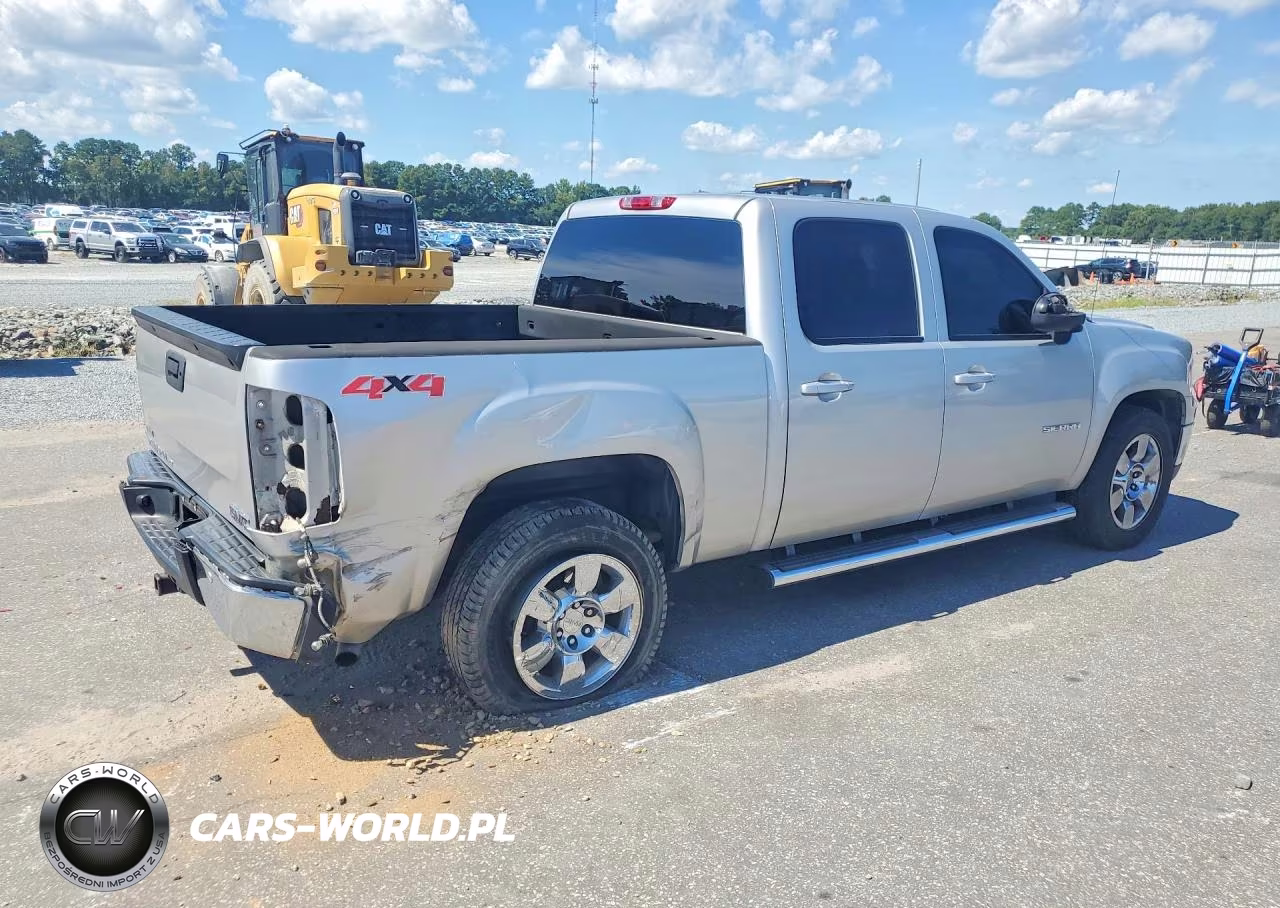 2011 GMC Sierra K1500 Slt VIN:3GTP2WE31BG266673 - 3