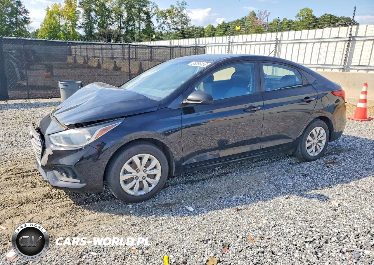 2018 Hyundai Accent Se VIN:3KPC24A32JE026857 - 1