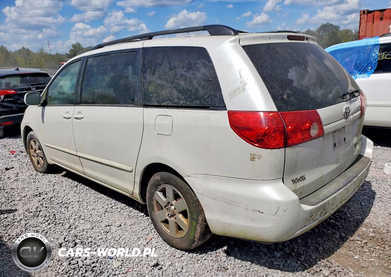 2008 Toyota Sienna Xle VIN:5TDZK22C08S210255 - 2