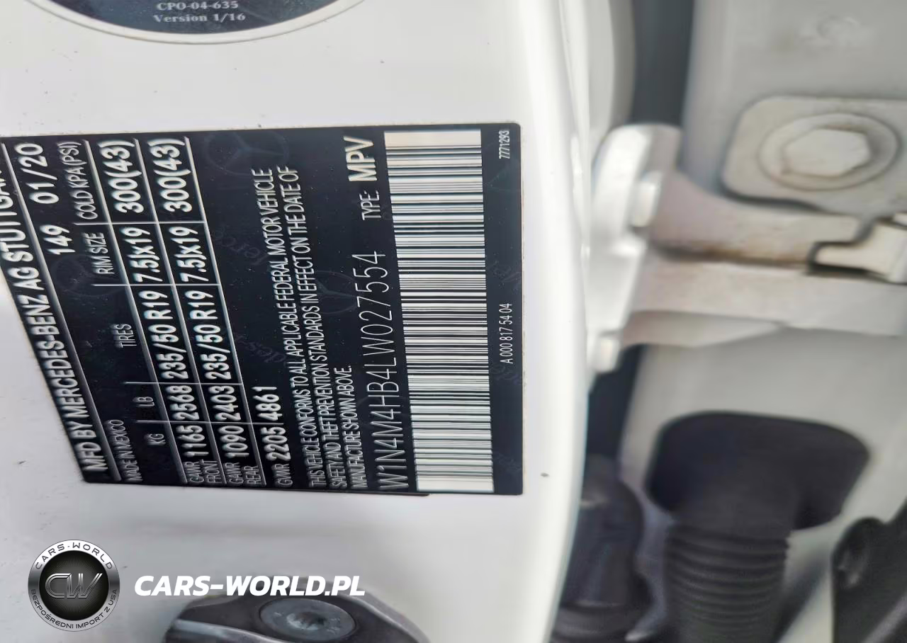 2020 Mercedes-Benz Glb 250 4Matic VIN:W1N4M4HB4LW027554 - 13