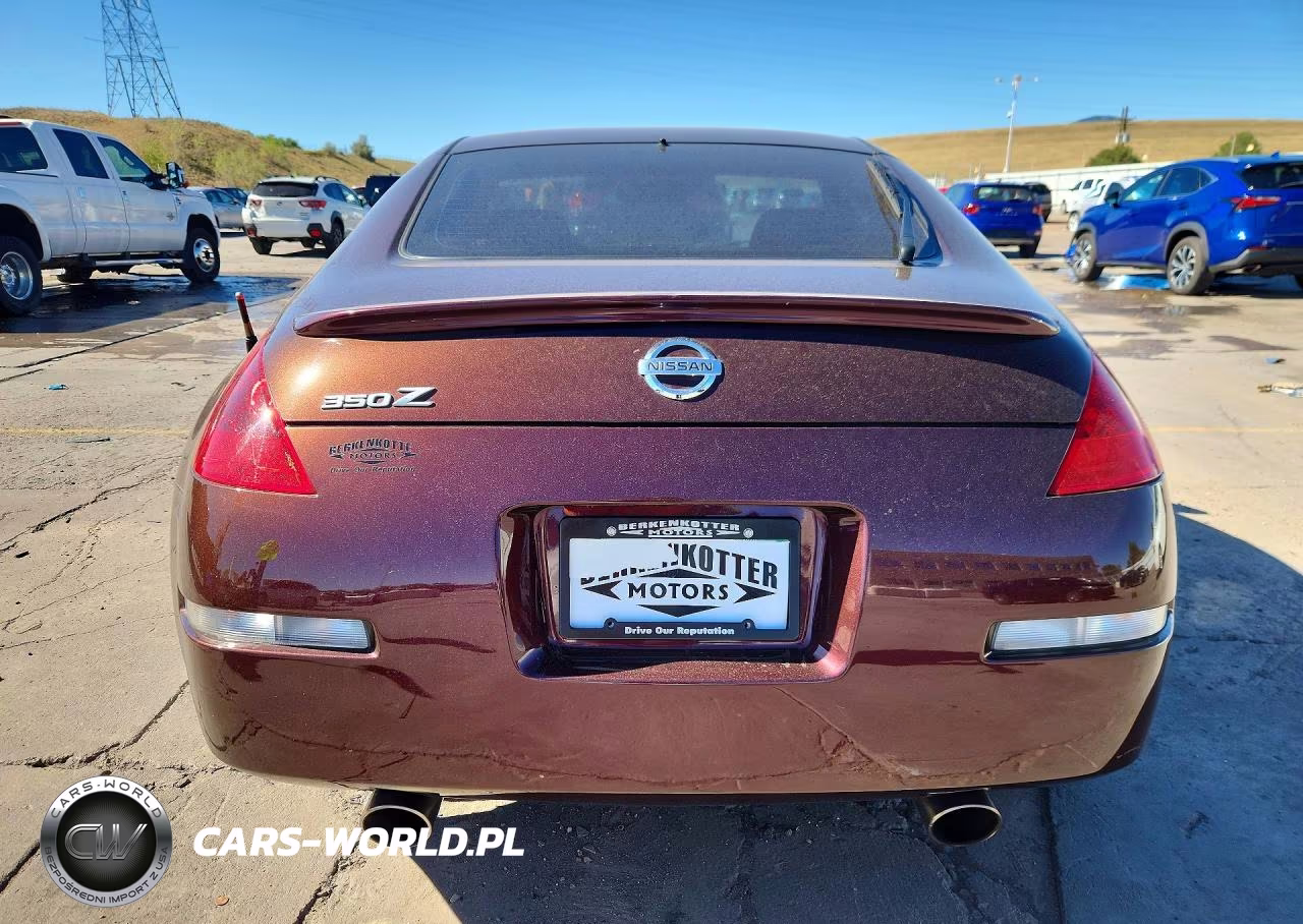 2006 Nissan 350Z Base VIN:JN1AZ34E46M355016 - 6