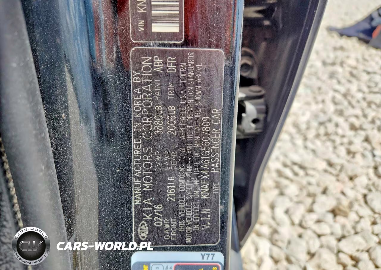 2016 Kia Forte Lx VIN:KNAFX4A61G5607809 - 13