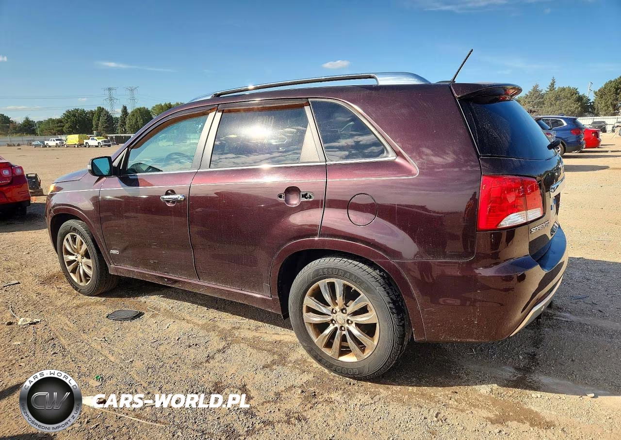 2011 Kia Sorento Sx VIN:5XYKWDA27BG121586 - 2