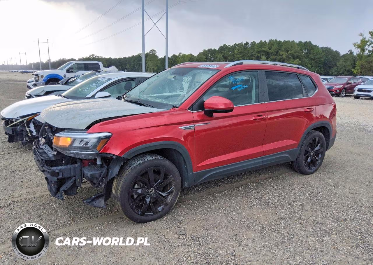 2022 Volkswagen Taos Se VIN:3VVTX7B25NM083091 - 1