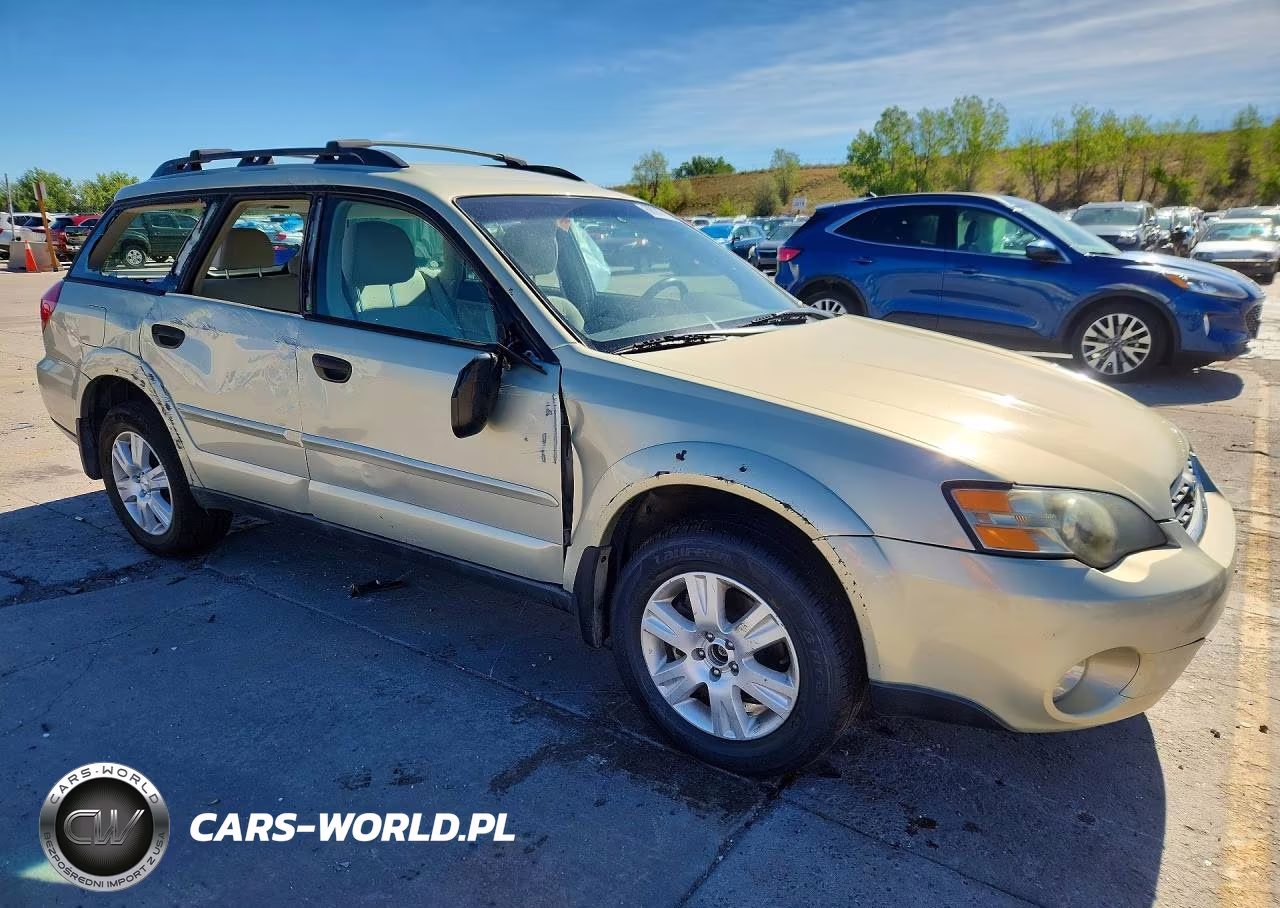 2005 Subaru Legacy Outback 2.5I VIN:4S4BP61C257386348 - 4
