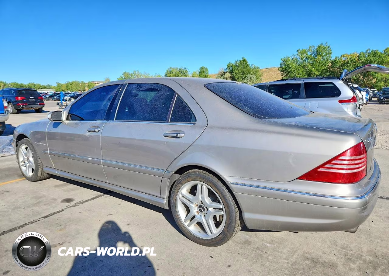 2005 Mercedes-Benz S 55 Amg VIN:WDBNG74J95A440473 - 2