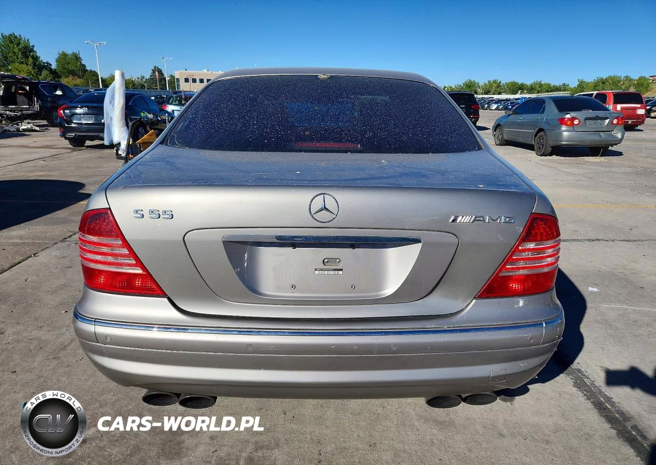 2005 Mercedes-Benz S 55 Amg VIN:WDBNG74J95A440473 - 6