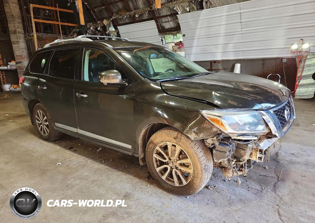2015 Nissan Pathfinder Sl VIN:5N1AR2MM9FC631707 - 4