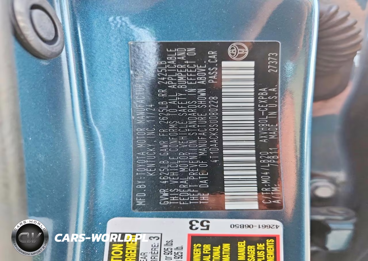 2025 Toyota Camry Xse VIN:4T1DAACK9SU080228 - 13