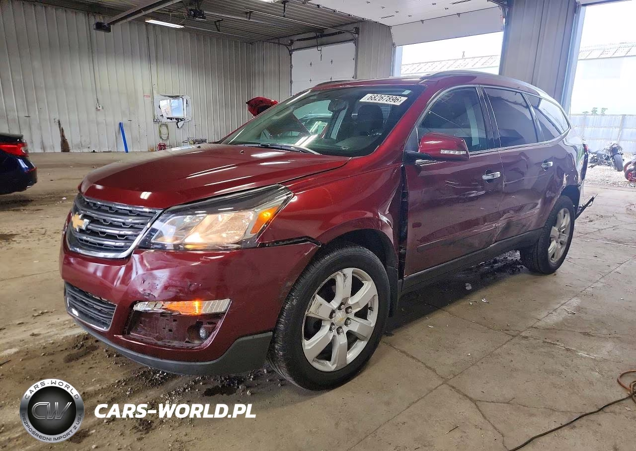 2017 Chevrolet Traverse Lt VIN:1GNKVGKD3HJ312099 - 1