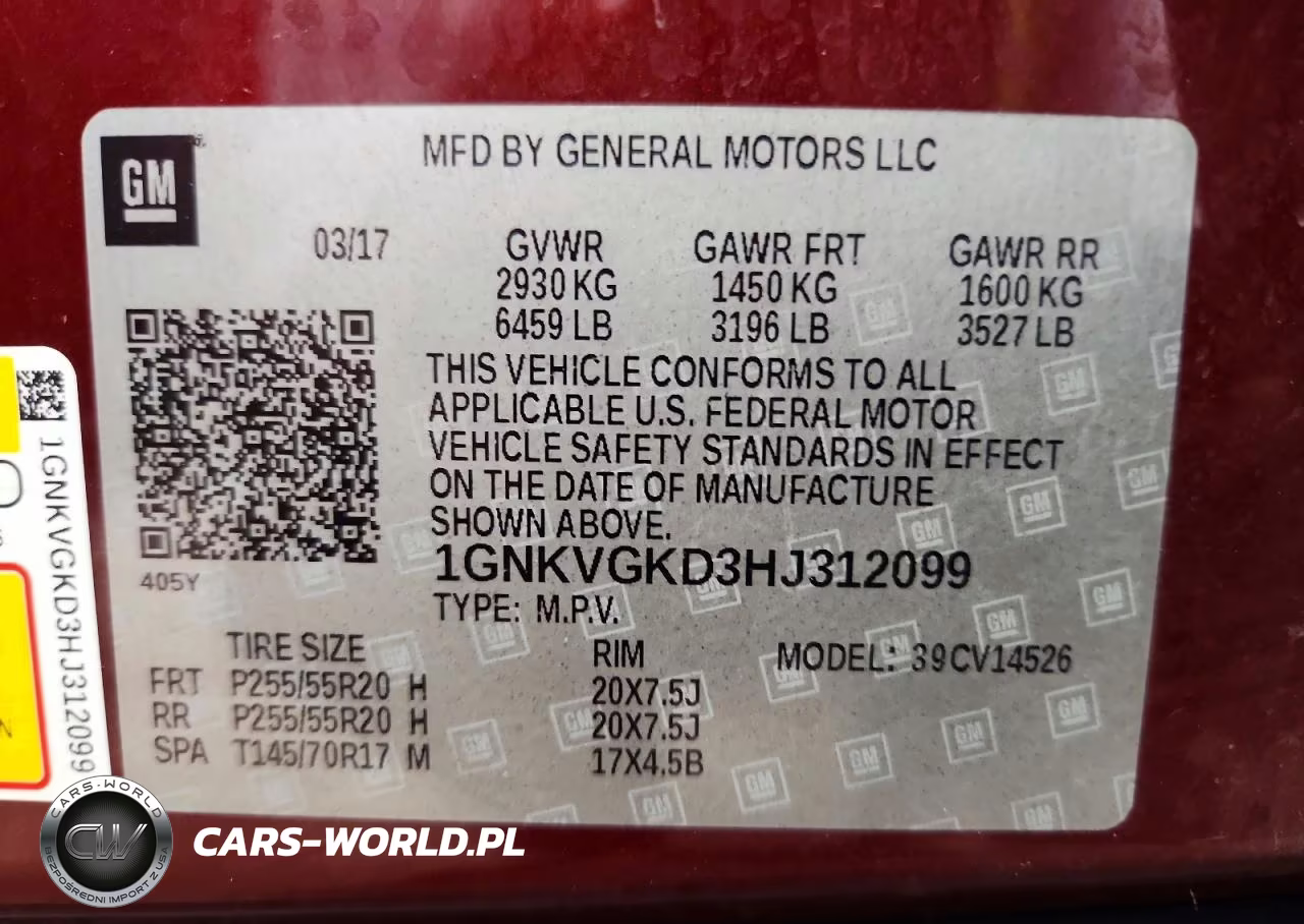 2017 Chevrolet Traverse Lt VIN:1GNKVGKD3HJ312099 - 13