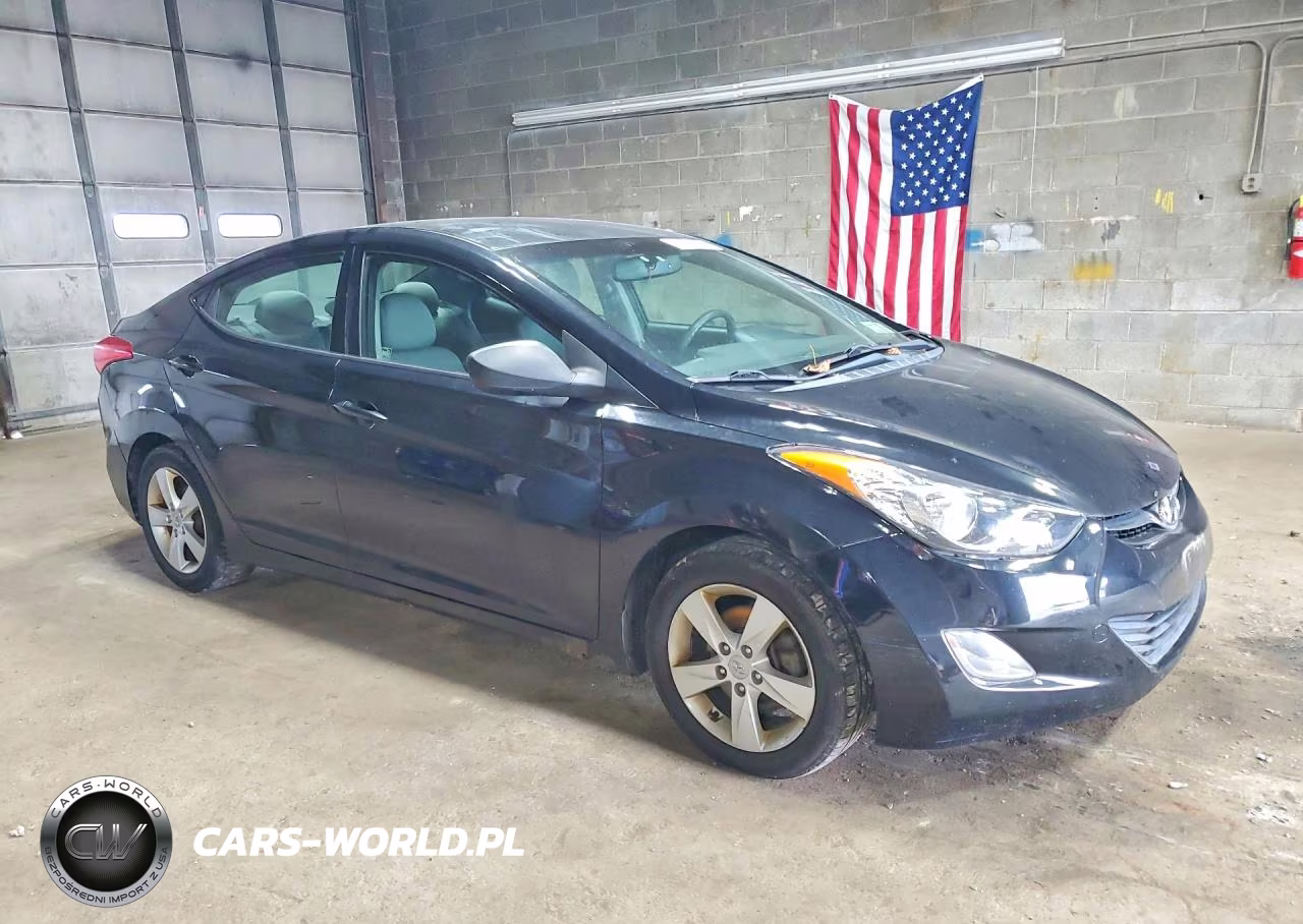 2013 Hyundai Elantra Gls VIN:5NPDH4AE8DH224380 - 4