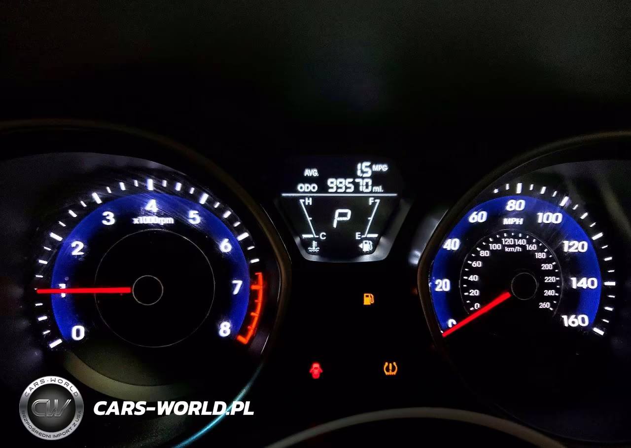 2013 Hyundai Elantra Gls VIN:5NPDH4AE8DH224380 - 9