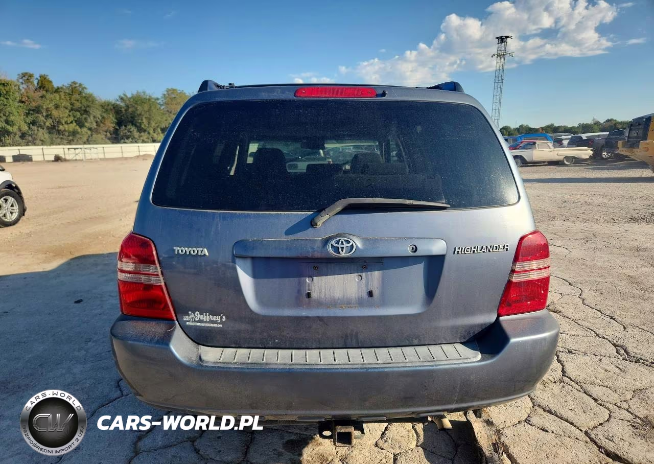2003 Toyota Highlander Base VIN:JTEGD21A830067001 - 6