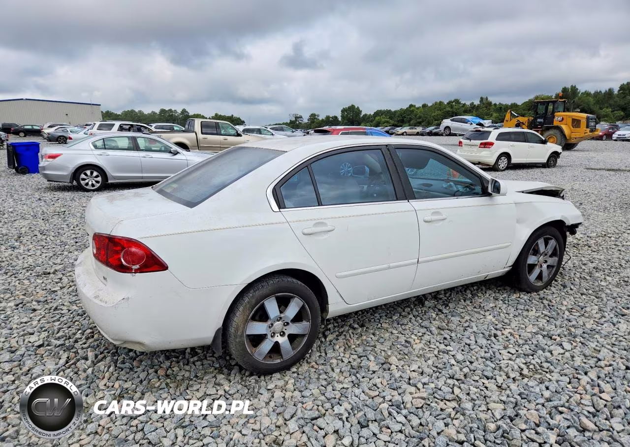 2007 Kia Optima Lx VIN:KNAGE123475131732 - 3