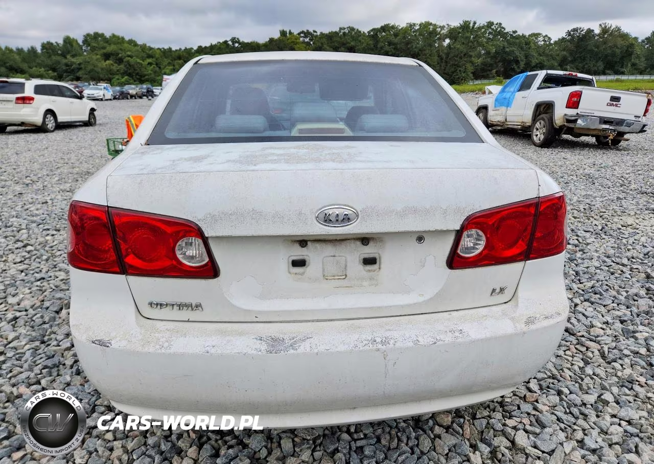 2007 Kia Optima Lx VIN:KNAGE123475131732 - 6
