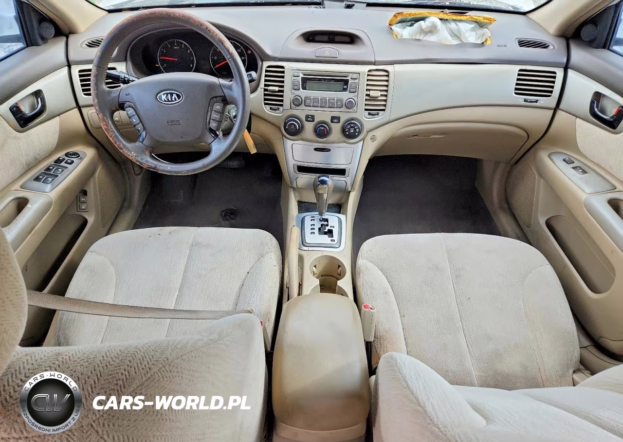 2007 Kia Optima Lx VIN:KNAGE123475131732 - 8