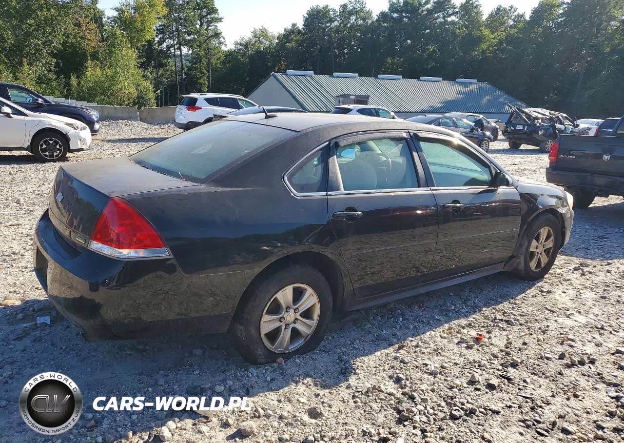 2014 Chevrolet Impala Limited Ls VIN:2G1WA5E36E1155308 - 3
