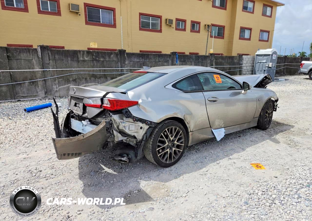 2016 Lexus Rc 200T VIN:JTHHA5BC0G5004324 - 3